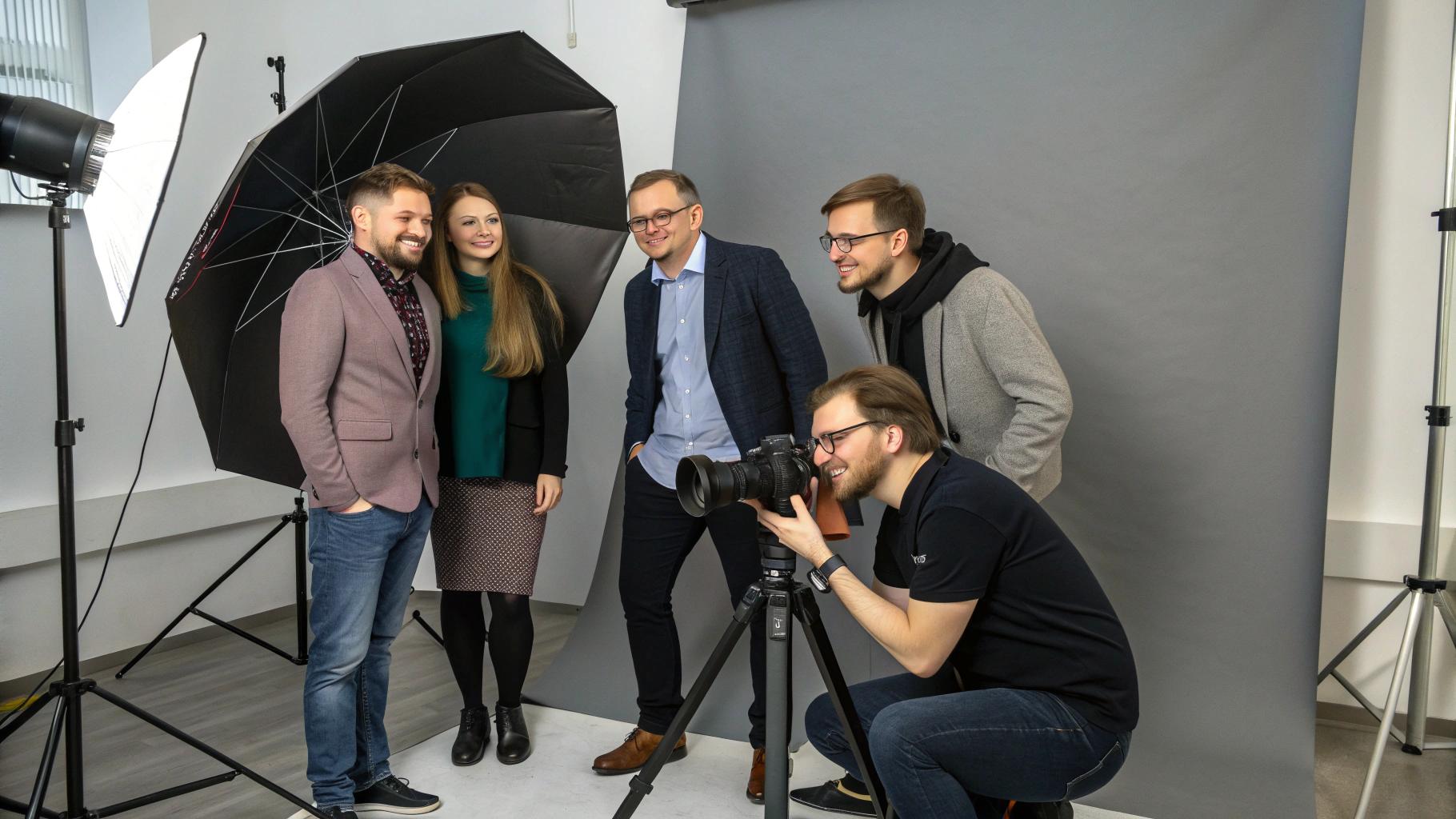 Fotografia zespołu - jak zrobić profesjonalne zdjęcie grupy