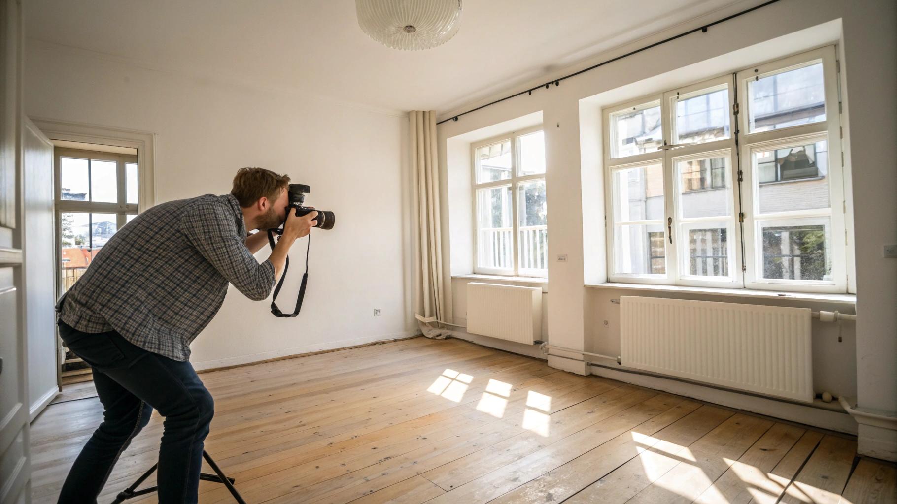 Przed i po w fotografii - transformacja przestrzeni