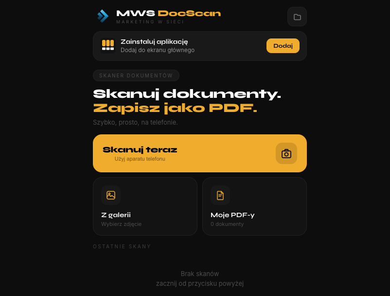 Konwerter JPG do PDF darmowa aplikacja